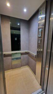 renovation-ascenseur-porte-cage-Suresnes-92- référrence U20 - effet pierre Stone urban (21)