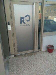 Film-imprimé-logo-intimité-dépoli